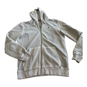 MCS authentic Men's Classic Gray Zip-Up Hoodie | size USA M | paid 680 euro